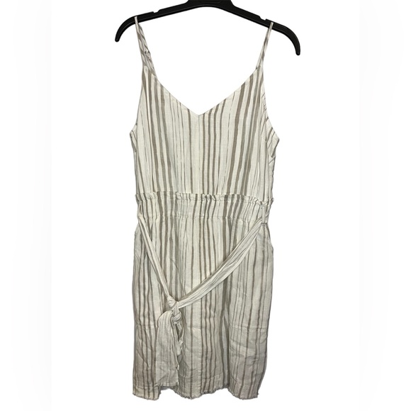 Splendid Linen Blend Bungalow Stripe Dress, NWT, S - Picture 4 of 7